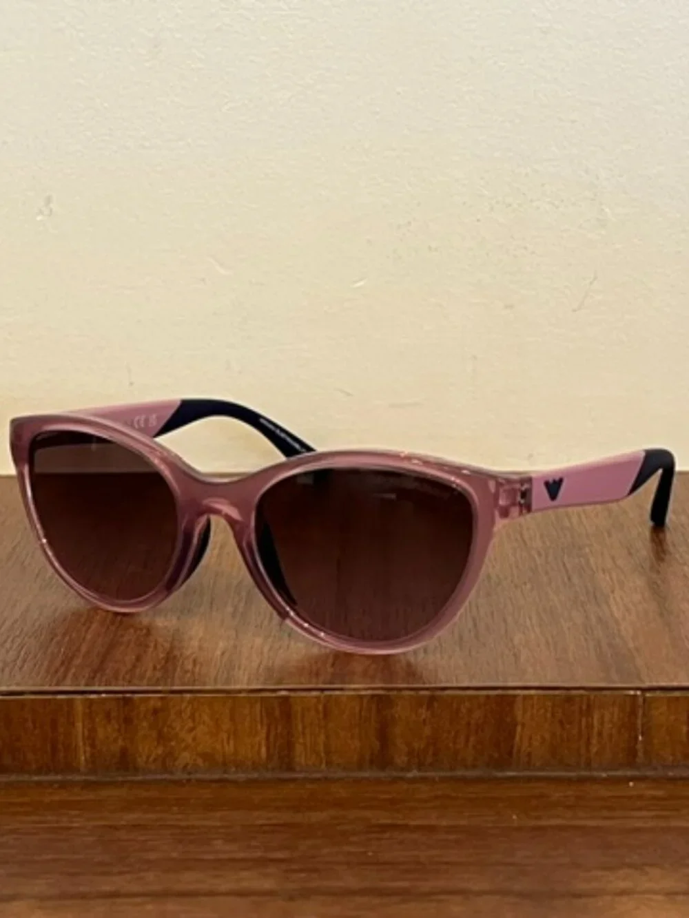 Emporio Armani EK4003 Pink/Purple Sunglasses, 5376/46, 48-17-125 2N